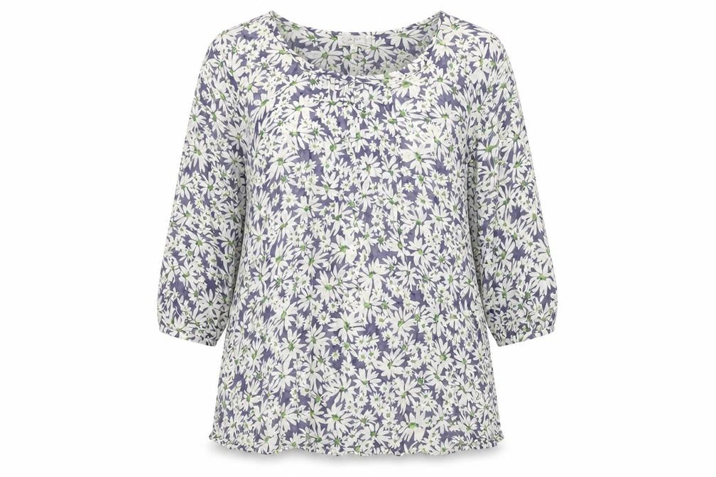 Womens UK Size 18 Capri Multicoloured  Blouse