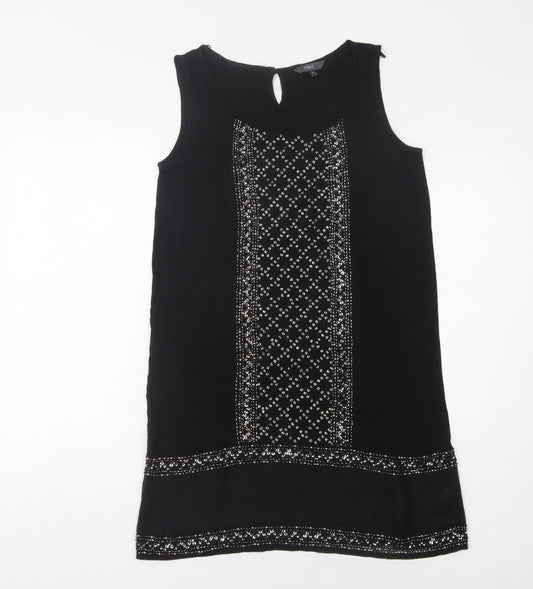 Next Women's Black Sleeveless Dress, Size 10