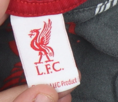 LFC Boys Grey Long Sleeve Graphic T-Shirt 3-4 Years