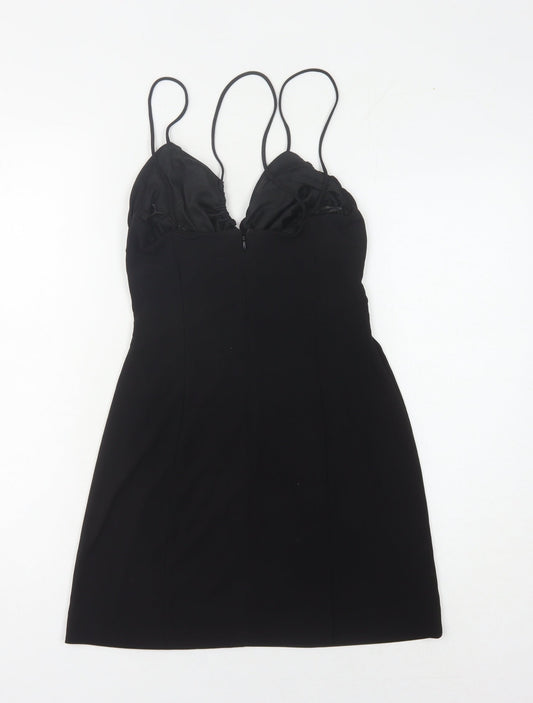 Zara Women's XS Black Bodycon Dress for Party