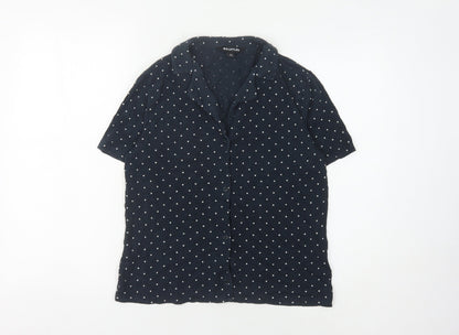 Womens UK Size XS Whistles Blue  Button-Up