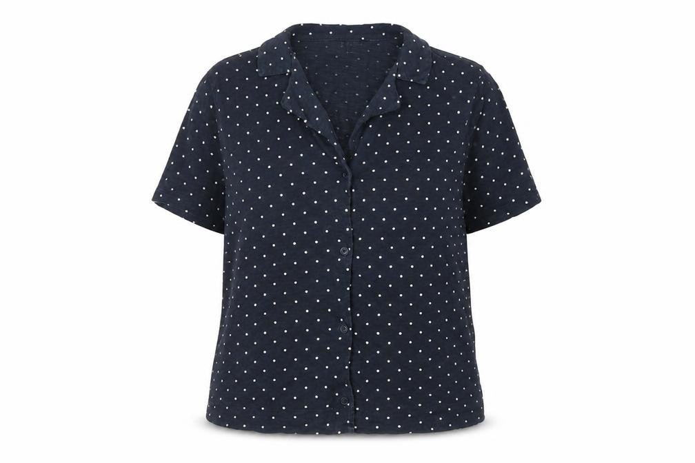 Womens UK Size XS Whistles Blue  Button-Up