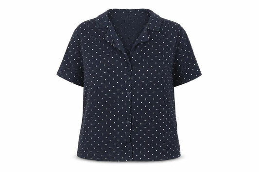 Womens UK Size XS Whistles Blue  Button-Up