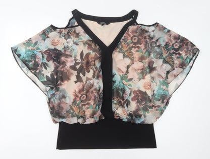 Womens UK Size 14 Star by Julien Macdonald Multicoloured Kimono Blouse