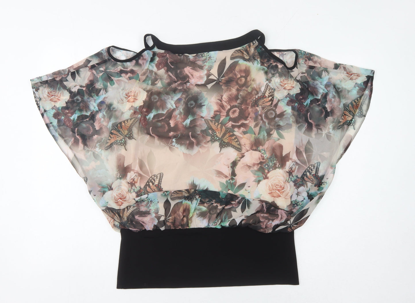 Womens UK Size 14 Star by Julien Macdonald Multicoloured Kimono Blouse
