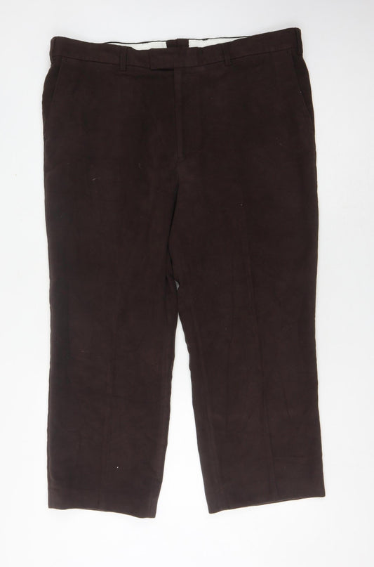 House of Bruar Men's 42R Brown Trousers