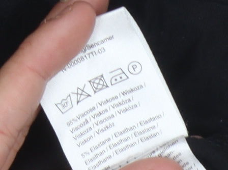 b.young Women's Black Long Sleeve Dress - M