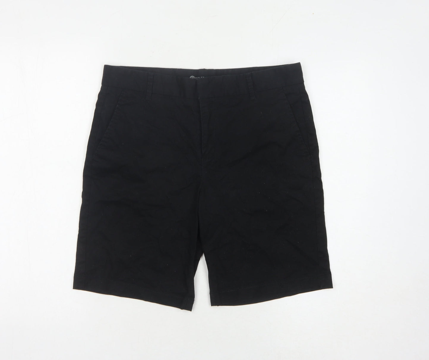 Stylus Women's Black Chino Shorts, Size 4 - Casual Comfort