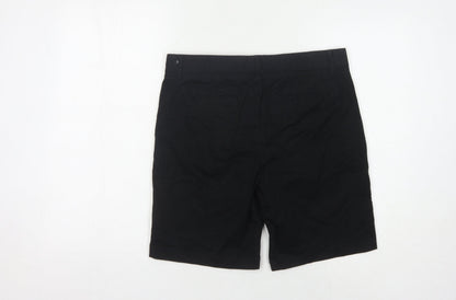 Stylus Women's Black Chino Shorts, Size 4 - Casual Comfort