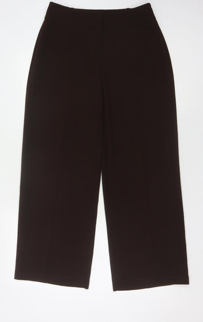 Womens UK Size 10 Alex & Co.   Brown Trousers