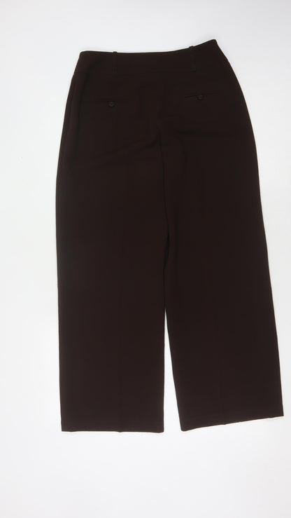 Womens UK Size 10 Alex & Co.   Brown Trousers