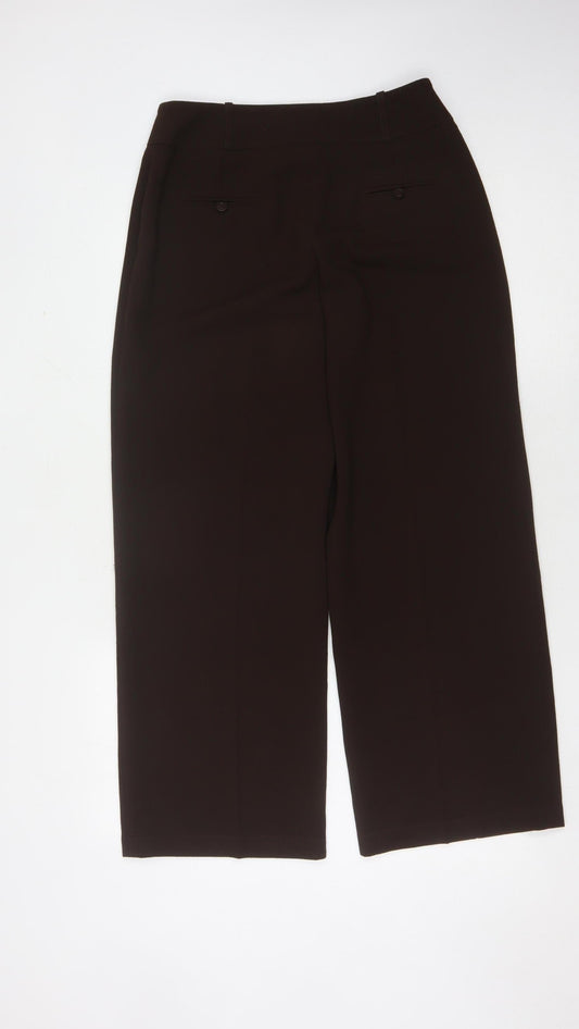 Womens UK Size 10 Alex & Co.   Brown Trousers
