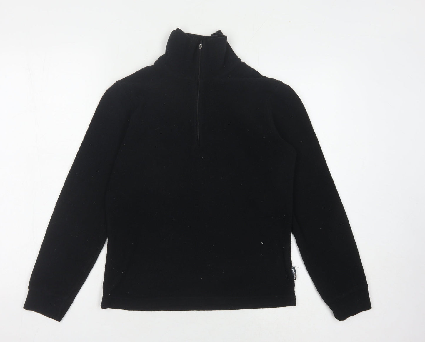 Nevisport Men's Black S Fleece Pullover Hoodie