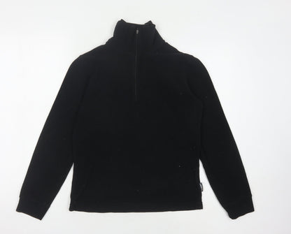 Nevisport Men's Black S Fleece Pullover Hoodie