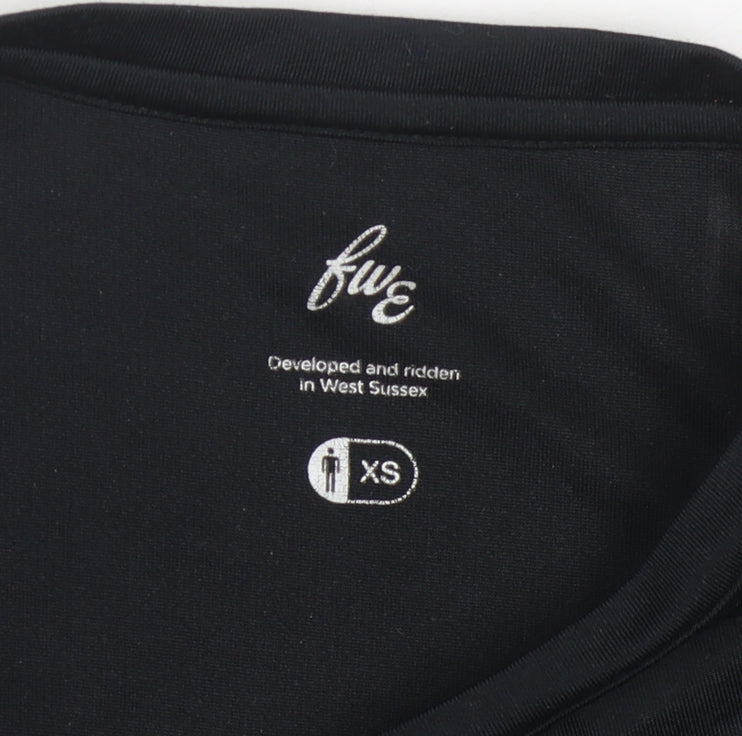 fwe Men's XS Black Cycling T-Shirt, Moisture Wicking