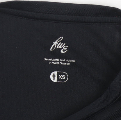 fwe Men's XS Black Cycling T-Shirt, Moisture Wicking