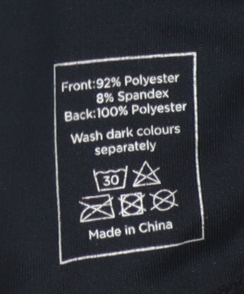 fwe Men's XS Black Cycling T-Shirt, Moisture Wicking