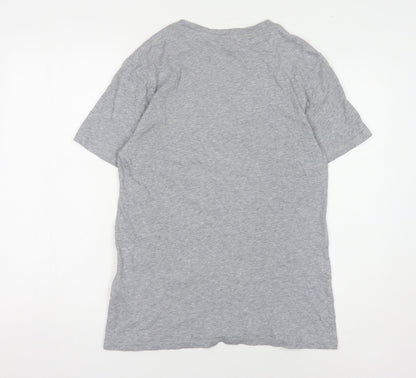 Levi's Grey Men's S Logo Graphic Cotton T-Shirt