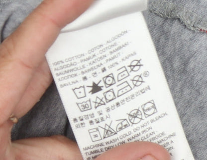 Levi's Grey Men's S Logo Graphic Cotton T-Shirt