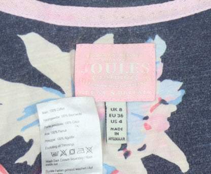 Womens UK Size 8 Joules Multicoloured  T-Shirt