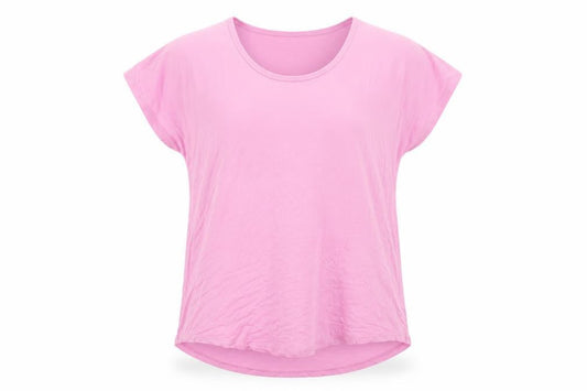 Womens UK Size S Lands' End Pink  T-Shirt