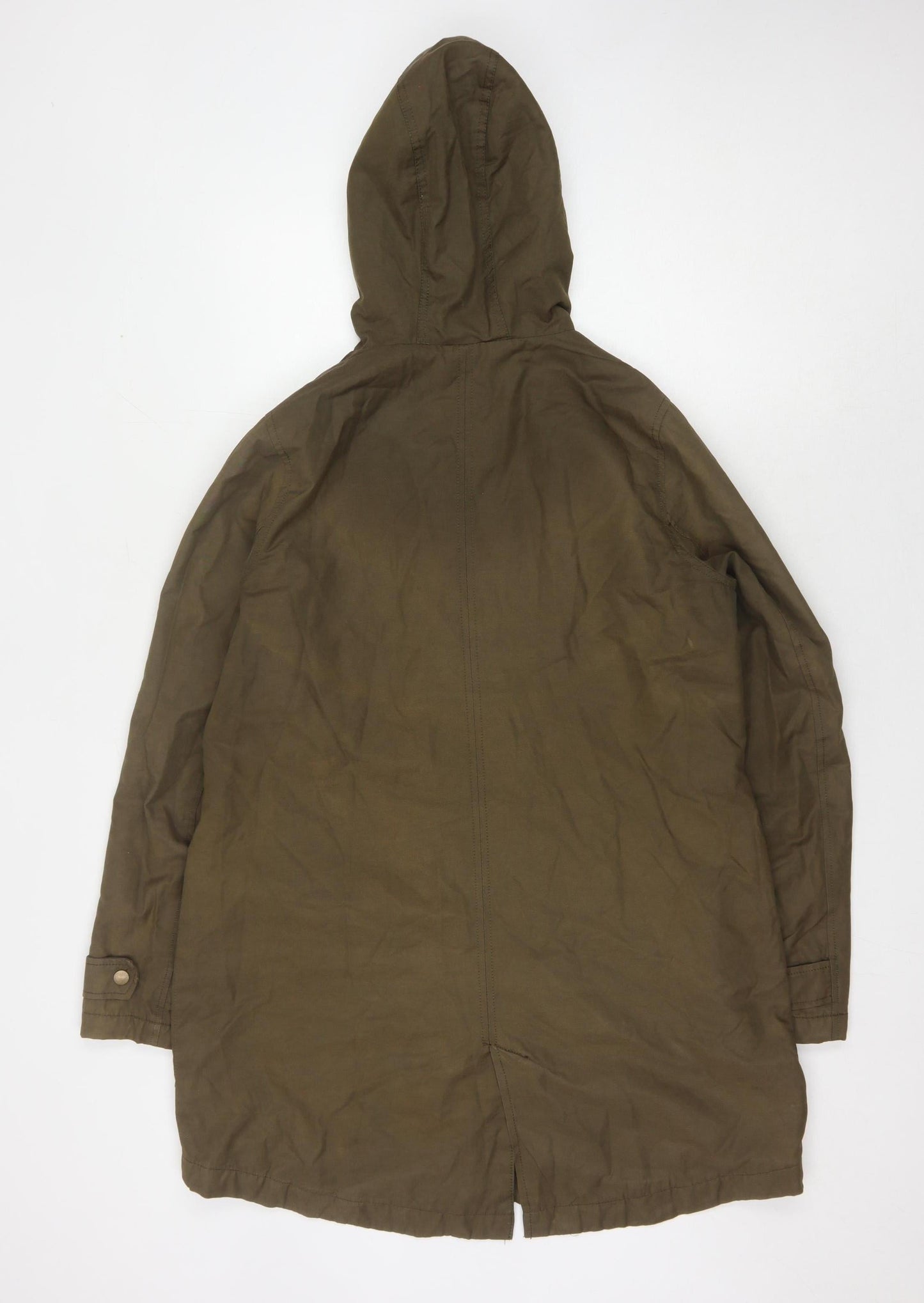 Womens UK Size 12 South Brown Parka Coat