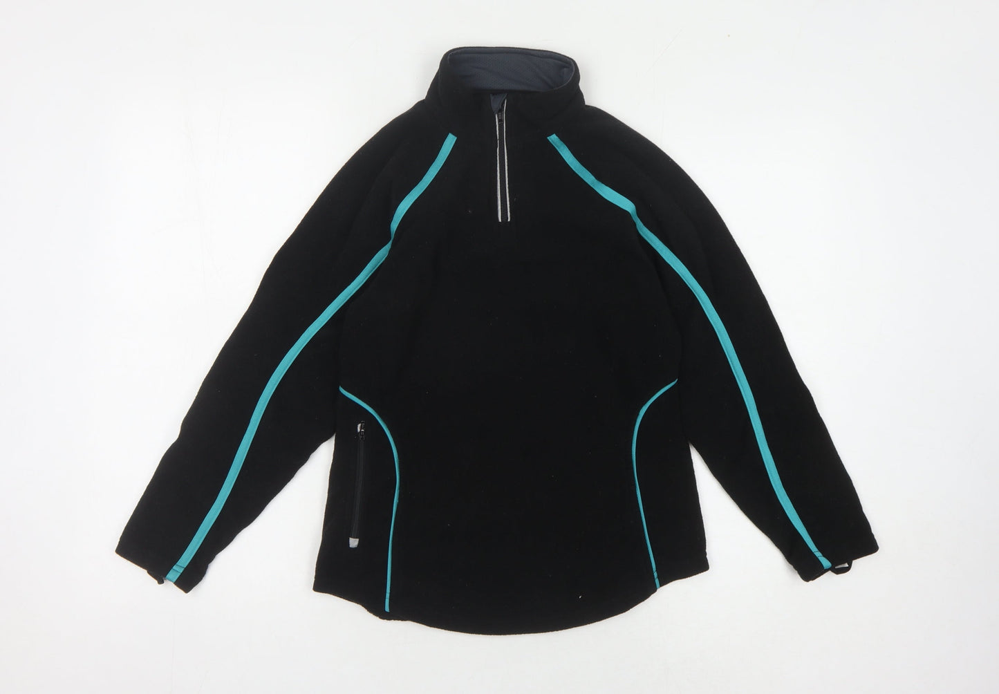 PBSport Girls Black Fleece Sweatshirt - 4 Years