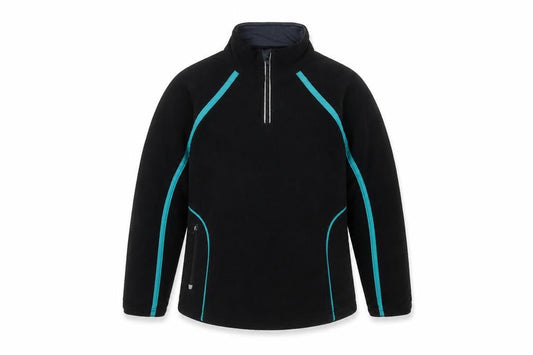 PBSport Girls Black Fleece Sweatshirt - 4 Years