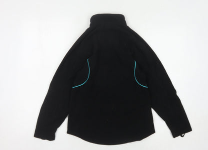 PBSport Girls Black Fleece Sweatshirt - 4 Years