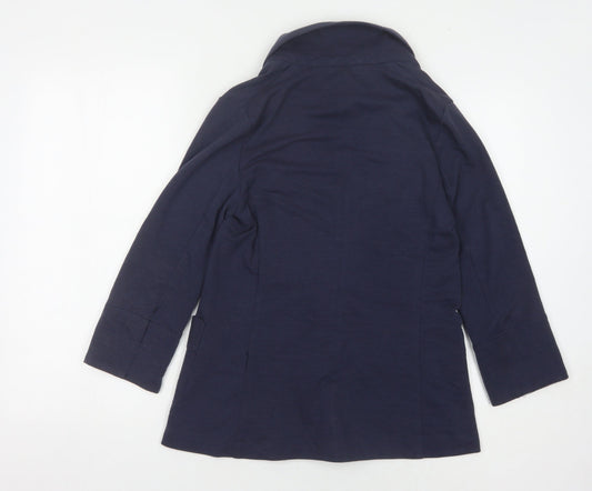 New Look Women's Blue Blazer, Size 10, Regular Fit