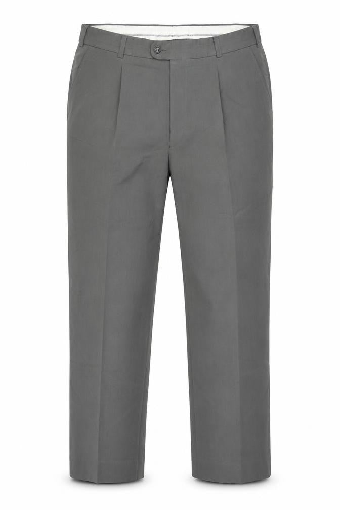 Mens UK Size 36 Burton Regular Fit Formal Grey Trousers