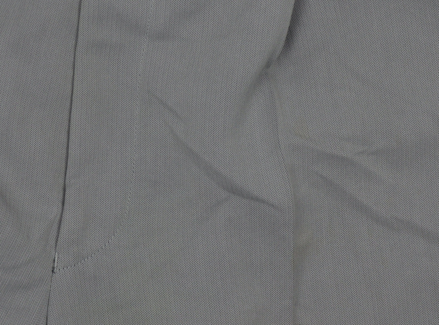 Burton Men's Grey Trousers, 36 in Waist, Formal Style