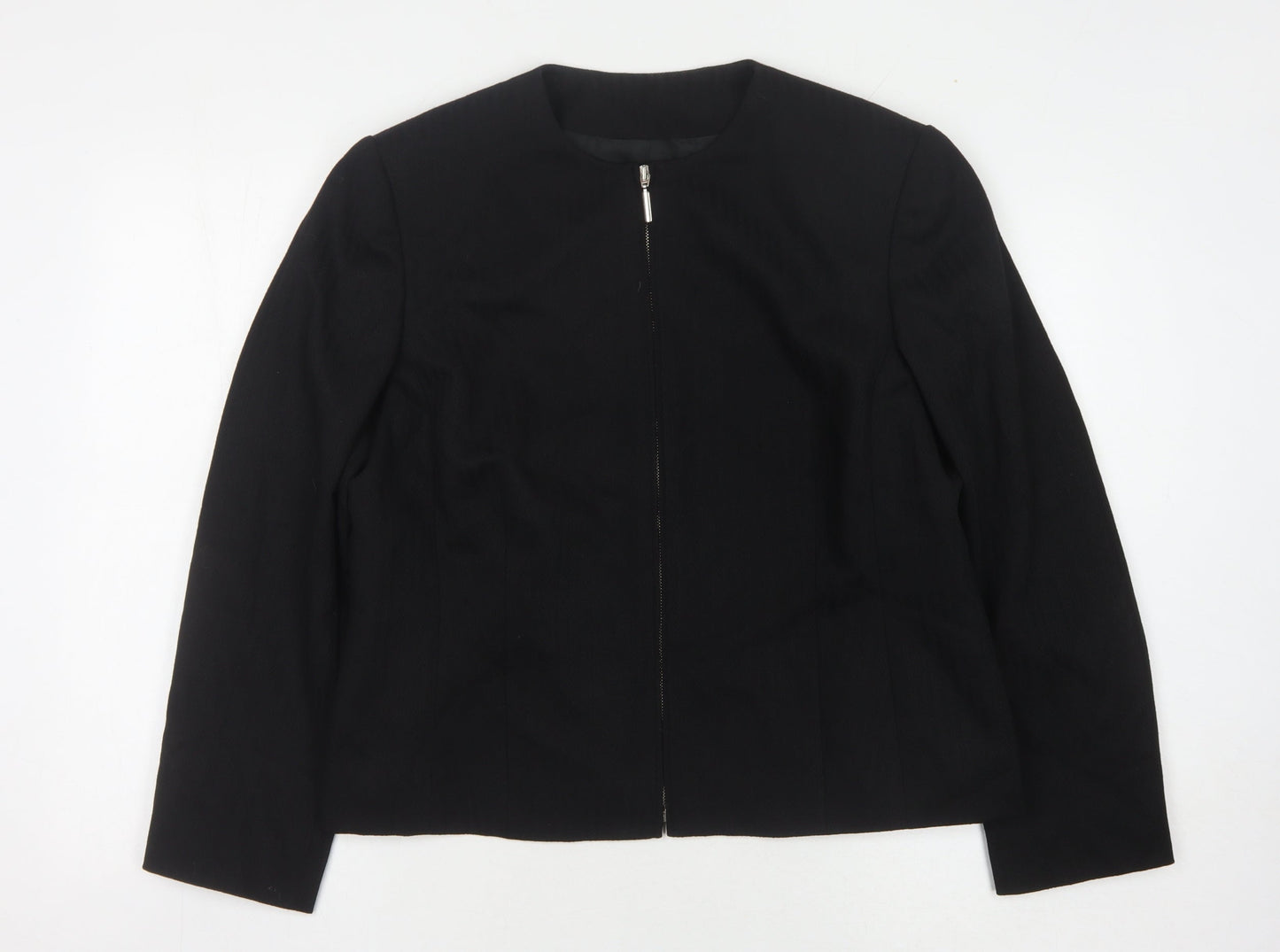 Womens UK Size 18 Minosa Petites Black Blazer