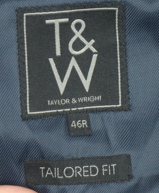 Mens UK Size 46 Taylor & Wright Regular Grey Suit Jacket