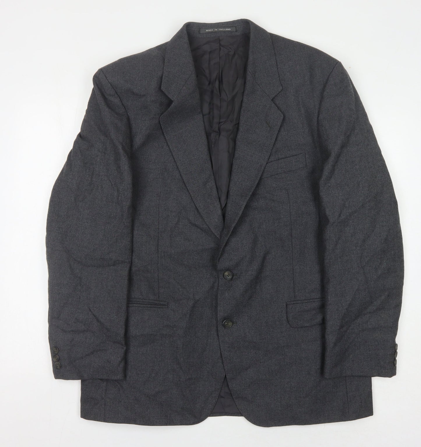Mens UK Size 44 The Label Regular Grey Suit Jacket