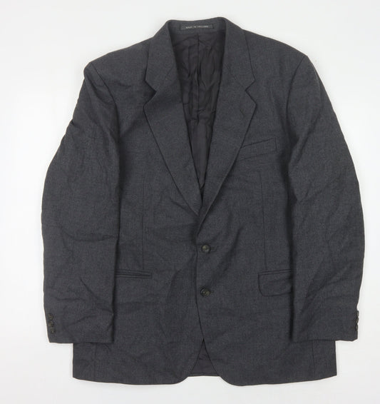 Mens UK Size 44 The Label Regular Grey Suit Jacket