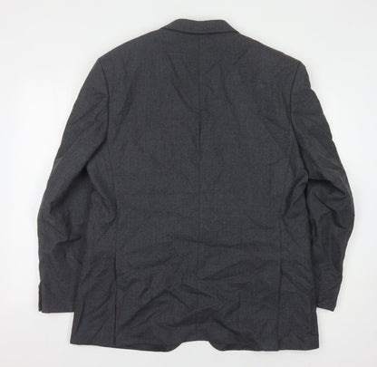Mens UK Size 44 The Label Regular Grey Suit Jacket
