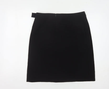 Marks and Spencer Women's Black Pencil Skirt Size 14
