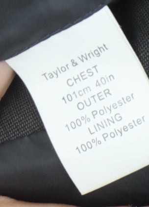 Mens UK Size 40 Taylor & Wright  Grey Suit Jacket