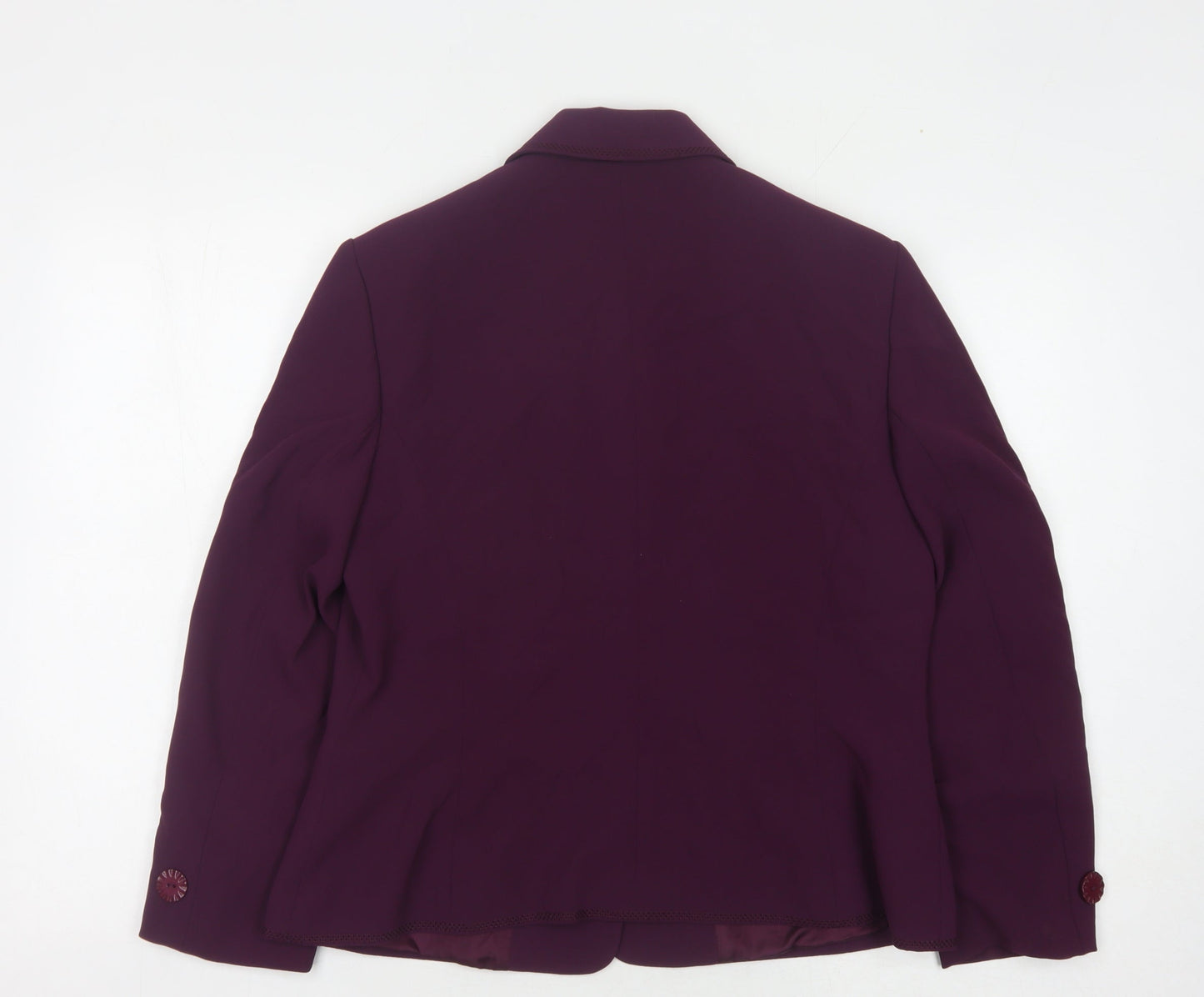 Whimsy Women's Purple Blazer Size 16