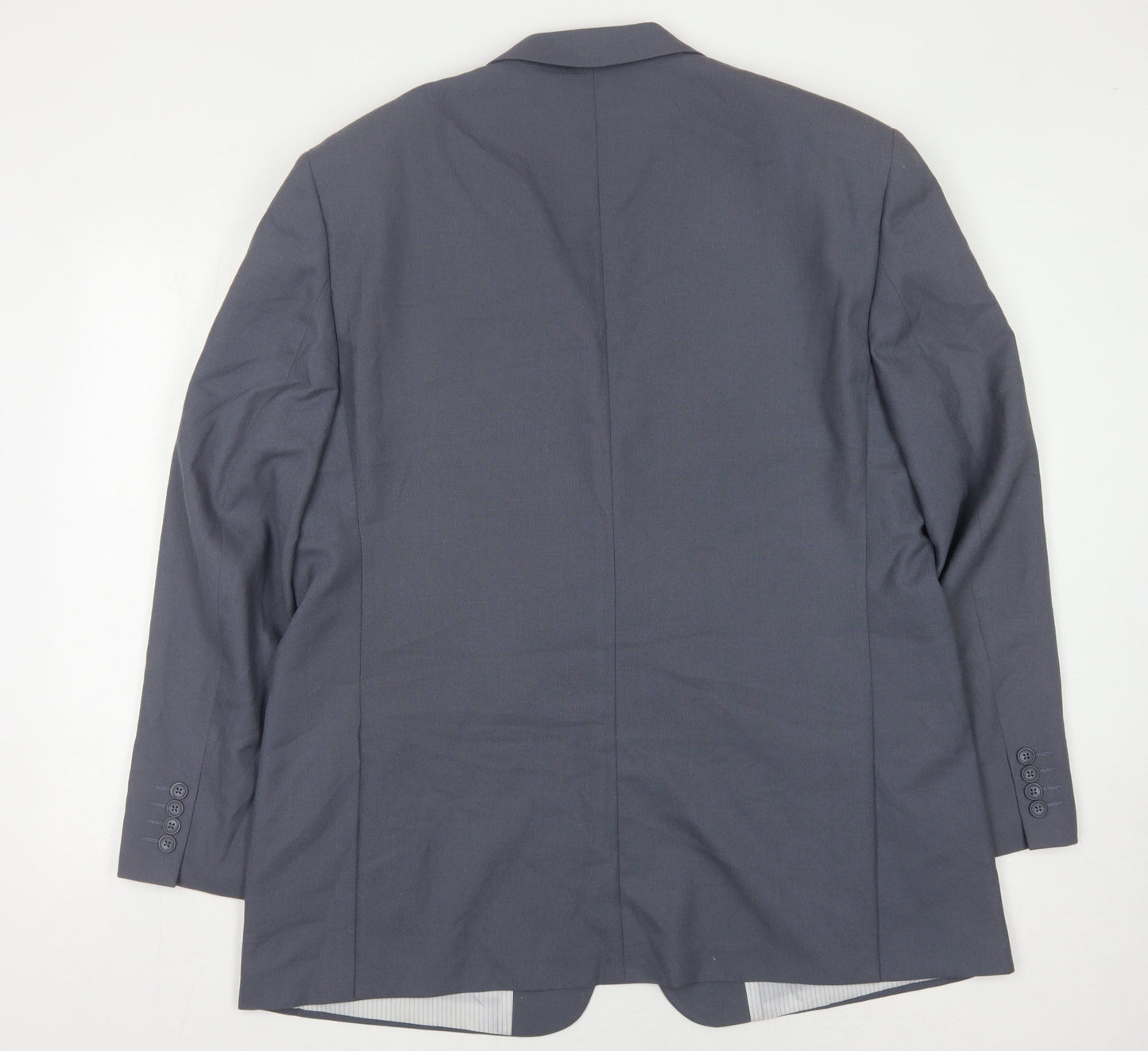 Mens UK Size 46 Greenwoods Regular Blue Suit Jacket