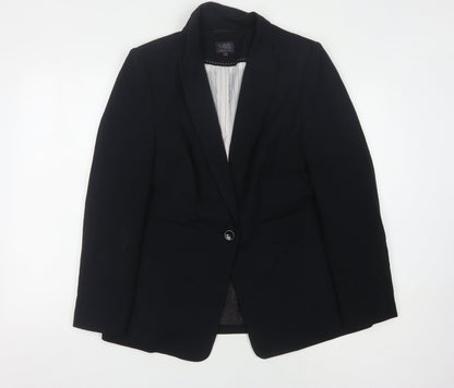 Marks and Spencer Women's Black Blazer Size 16