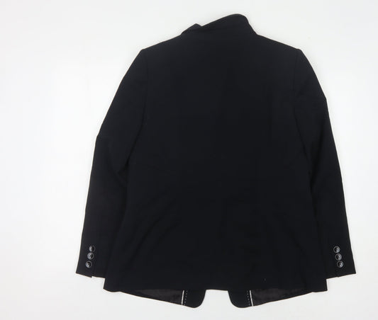 Marks and Spencer Women's Black Blazer Size 16