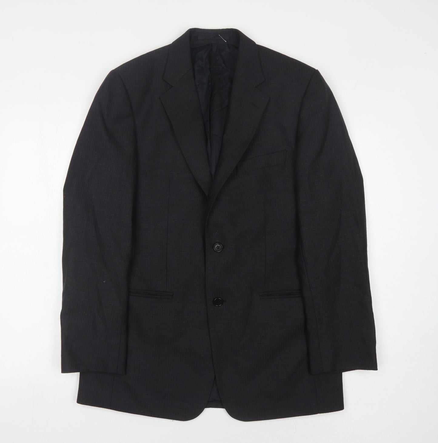 Mens UK Size 38 Magee Regular Black Suit Jacket
