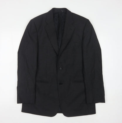 Mens UK Size 38 Magee Regular Black Suit Jacket
