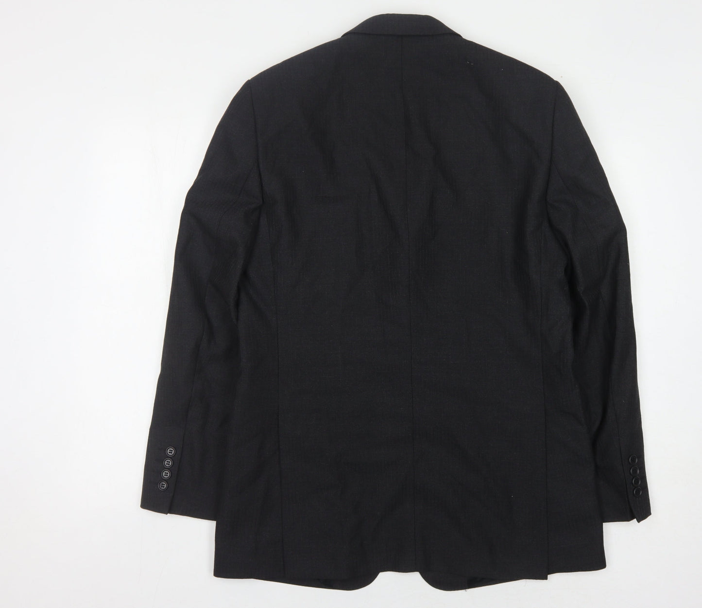 Mens UK Size 38 Magee Regular Black Suit Jacket