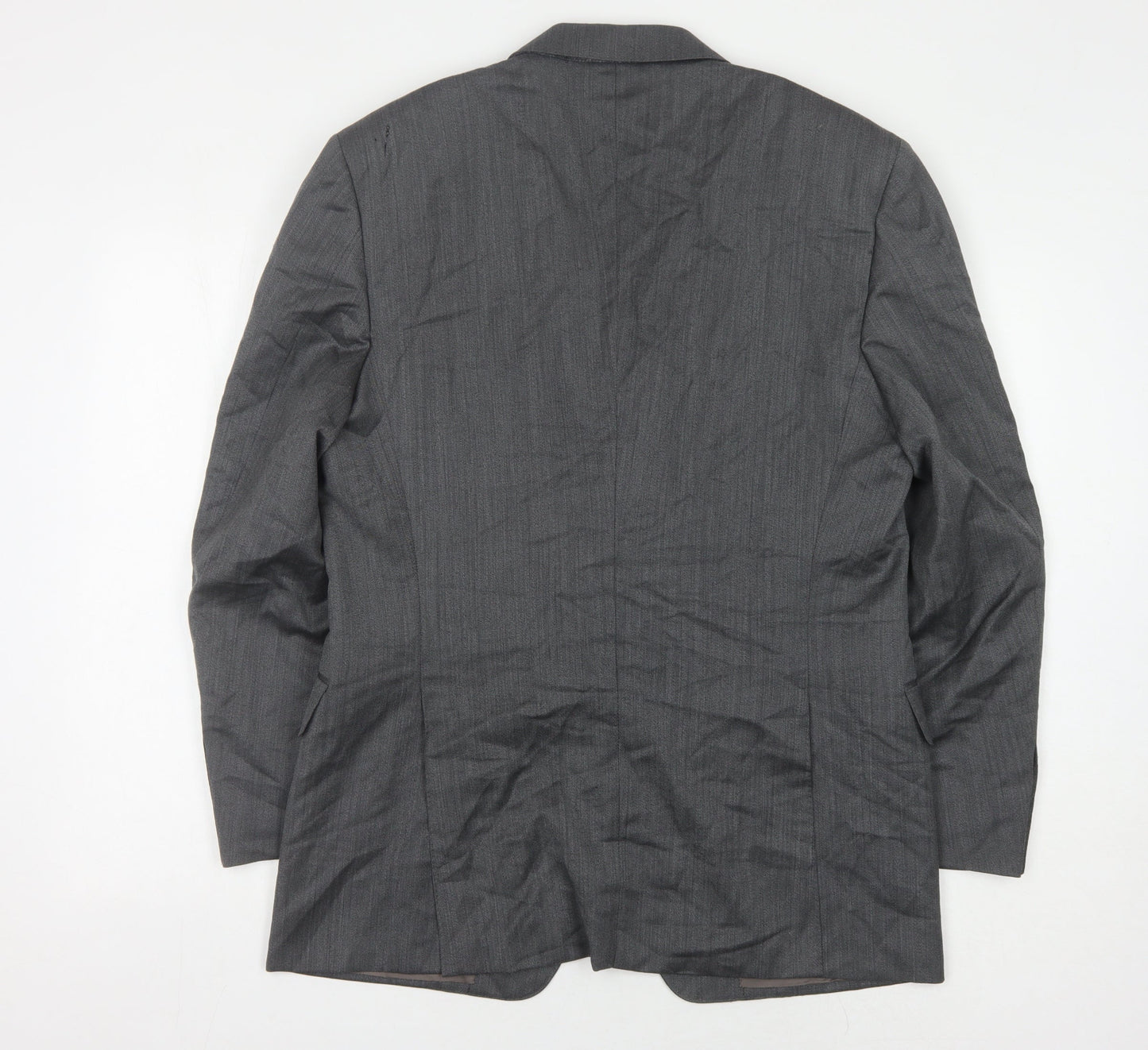 Mens UK Size 40 Canali Regular Grey Suit Jacket