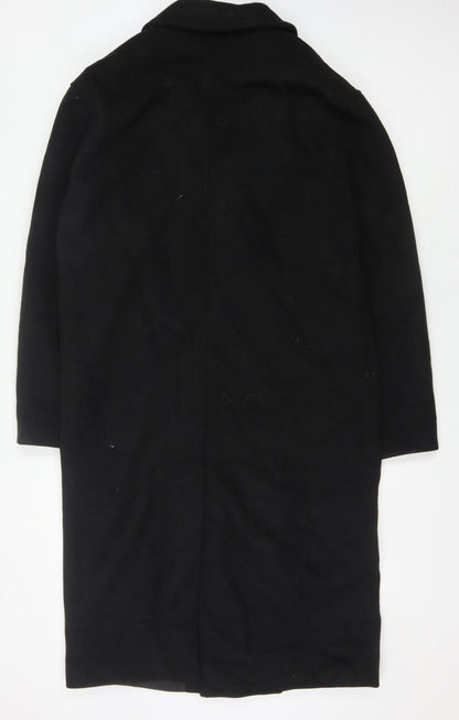 ASOS DESIGN Men's Black Overcoat M - Stylish & Warm