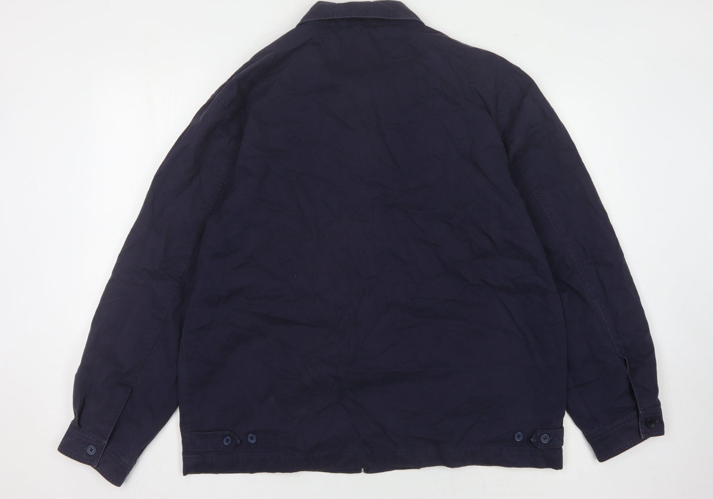 Mens UK Size L Brooker Blue Basic Jacket