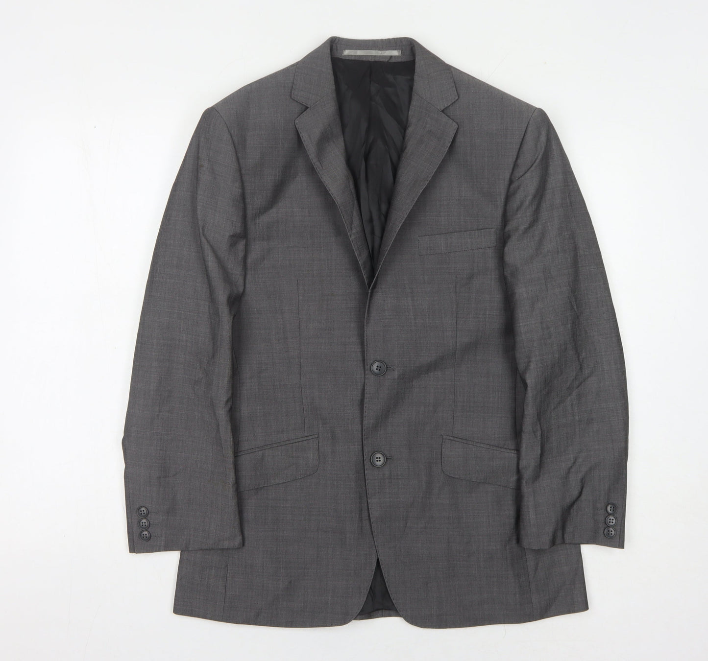 Mens UK Size 36 Lambretta Regular Grey Suit Jacket